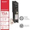 Square D Miniature Circuit Breaker, HOM Series, 15A, 1 Pole, 120V AC, 10kA HOM115CAFIC - alternate 4